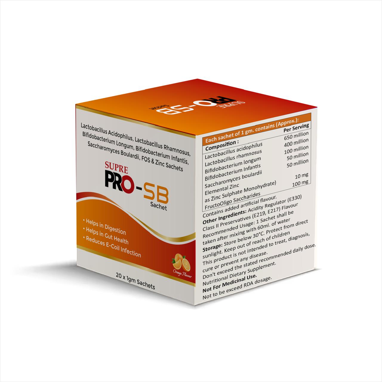 SUPRE PRO-SB Sachets